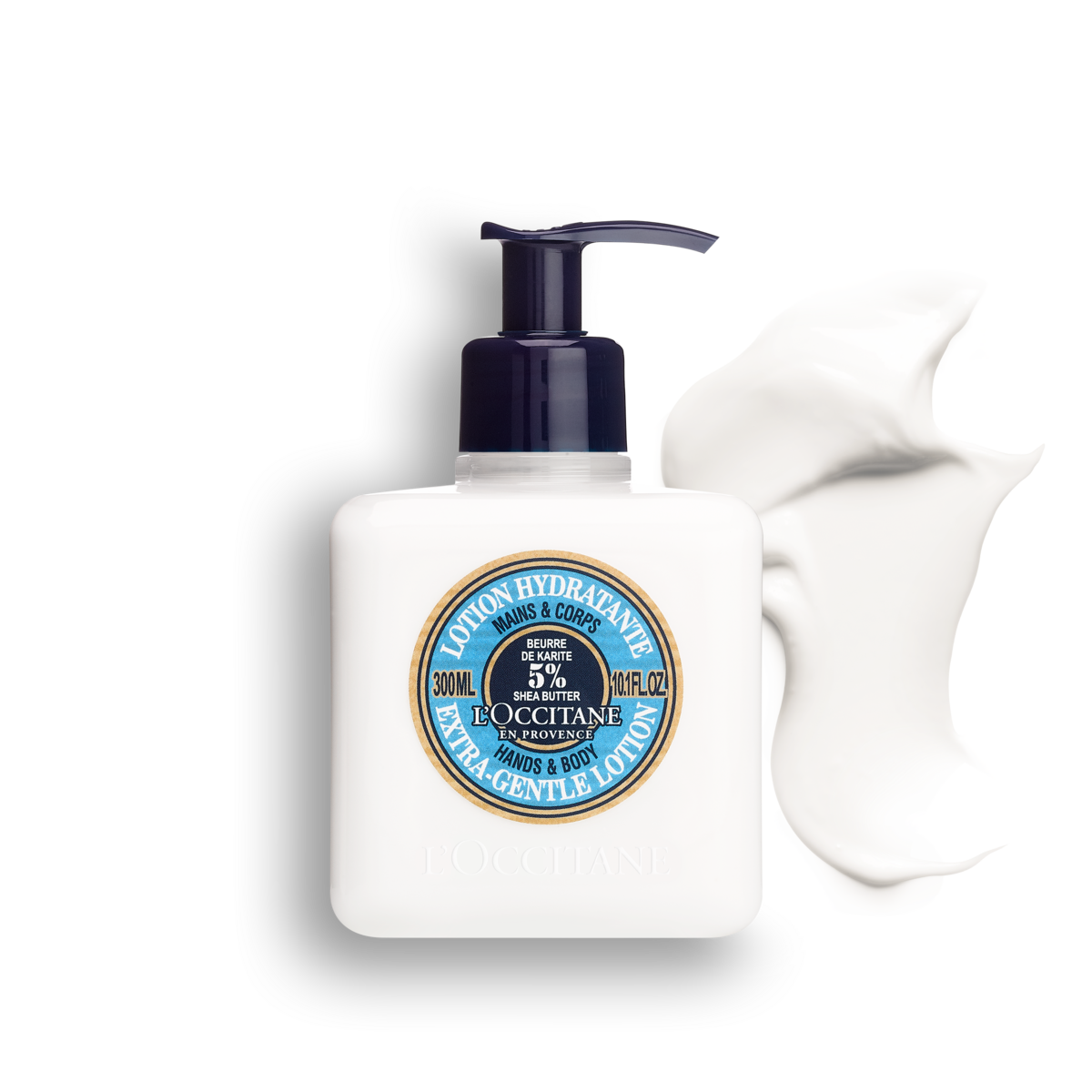 Loción hidratante manos y cuerpo de Karité 300ml
