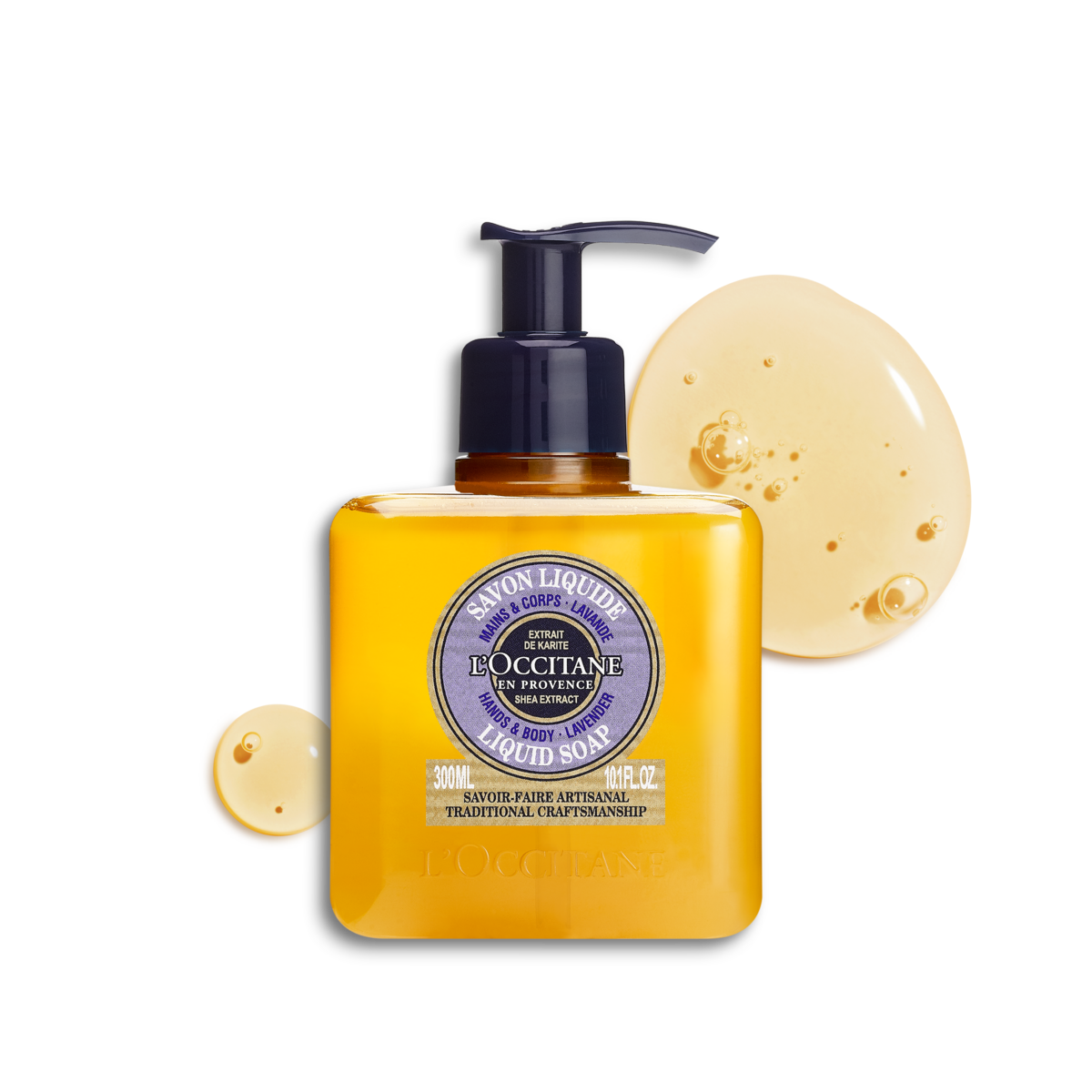Jabón líquido manos y cuerpo Karité Lavanda 300ml