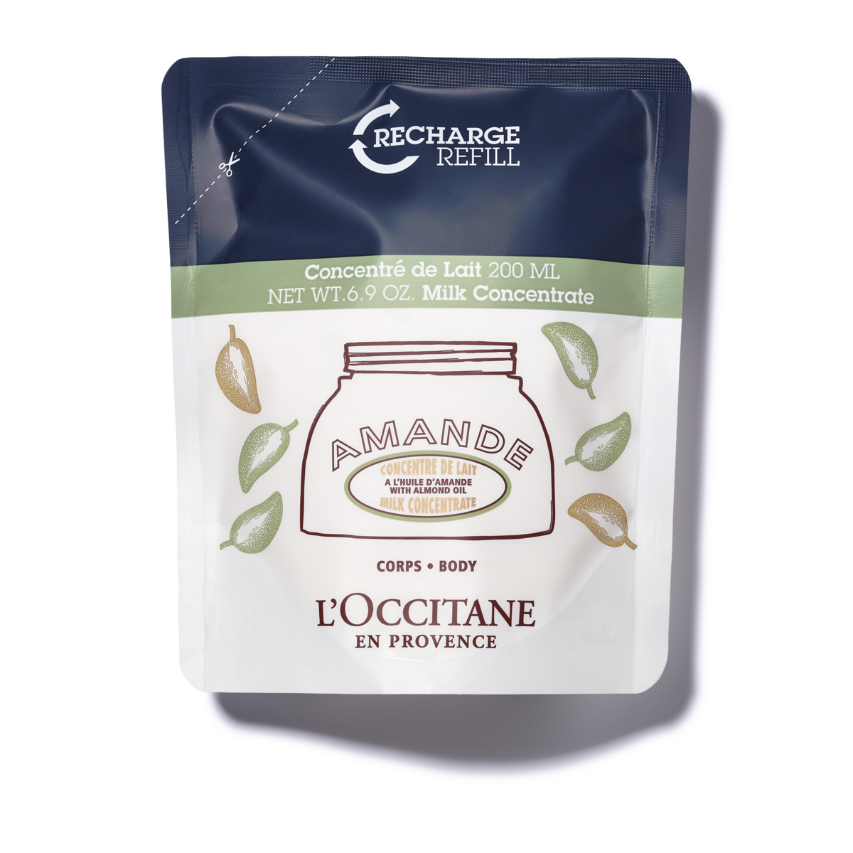 Eco Refill Concentrado de leche de Almendras 200ml