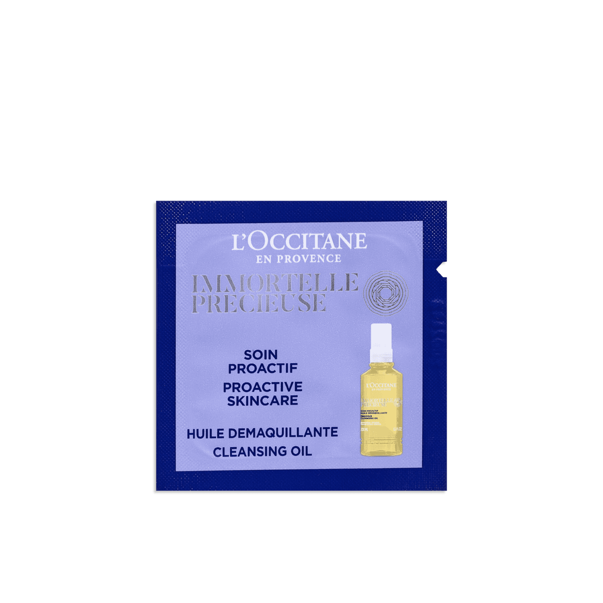 Muestra Aceite limpiador y desmaquillante Immortelle Preciosa