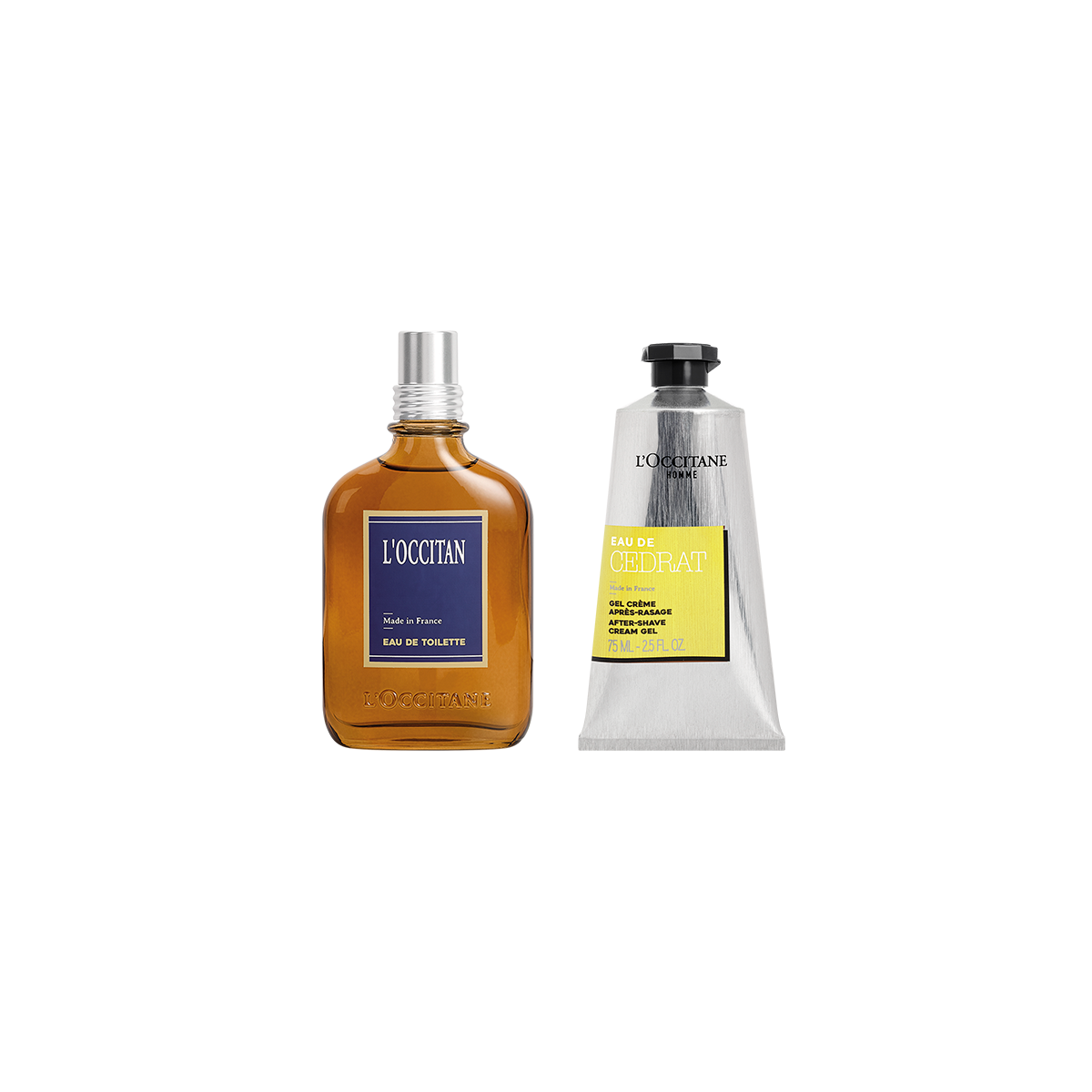 Perfume L'Occitan Eau de Toilette 75ml + Bálsamo After-shave Cédrat 75ml GRATIS