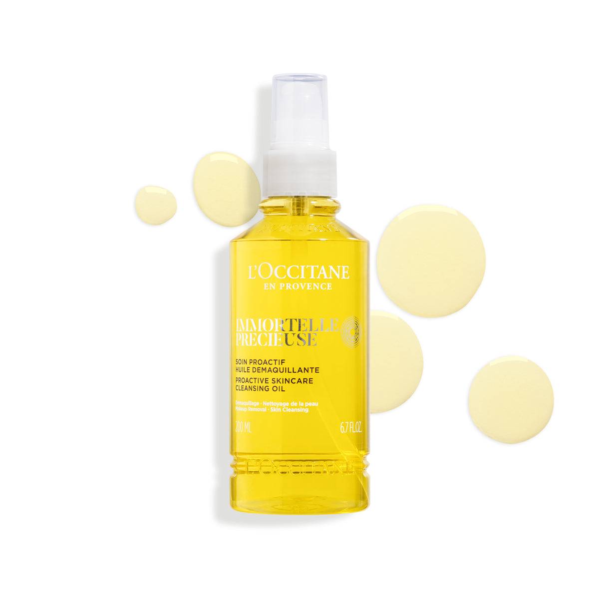 Aceite limpiador y desmaquillante Immortelle Preciosa