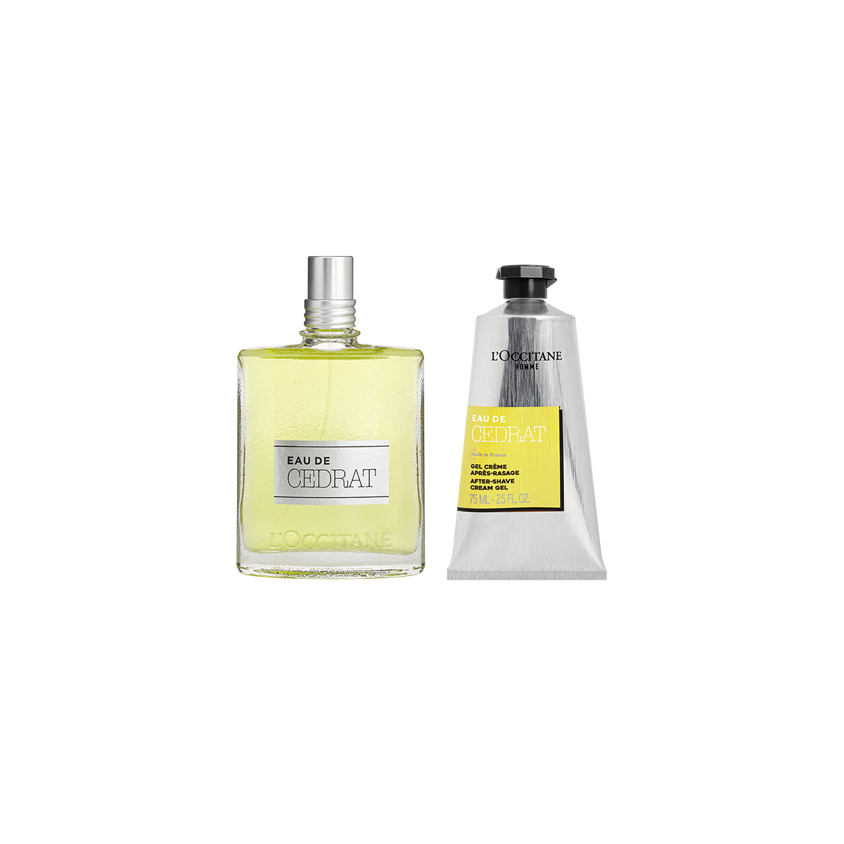 Perfume Cédrat Eau de Toilette 75ml + Gel crema After-shave Cap Cédrat 75ml GRATIS