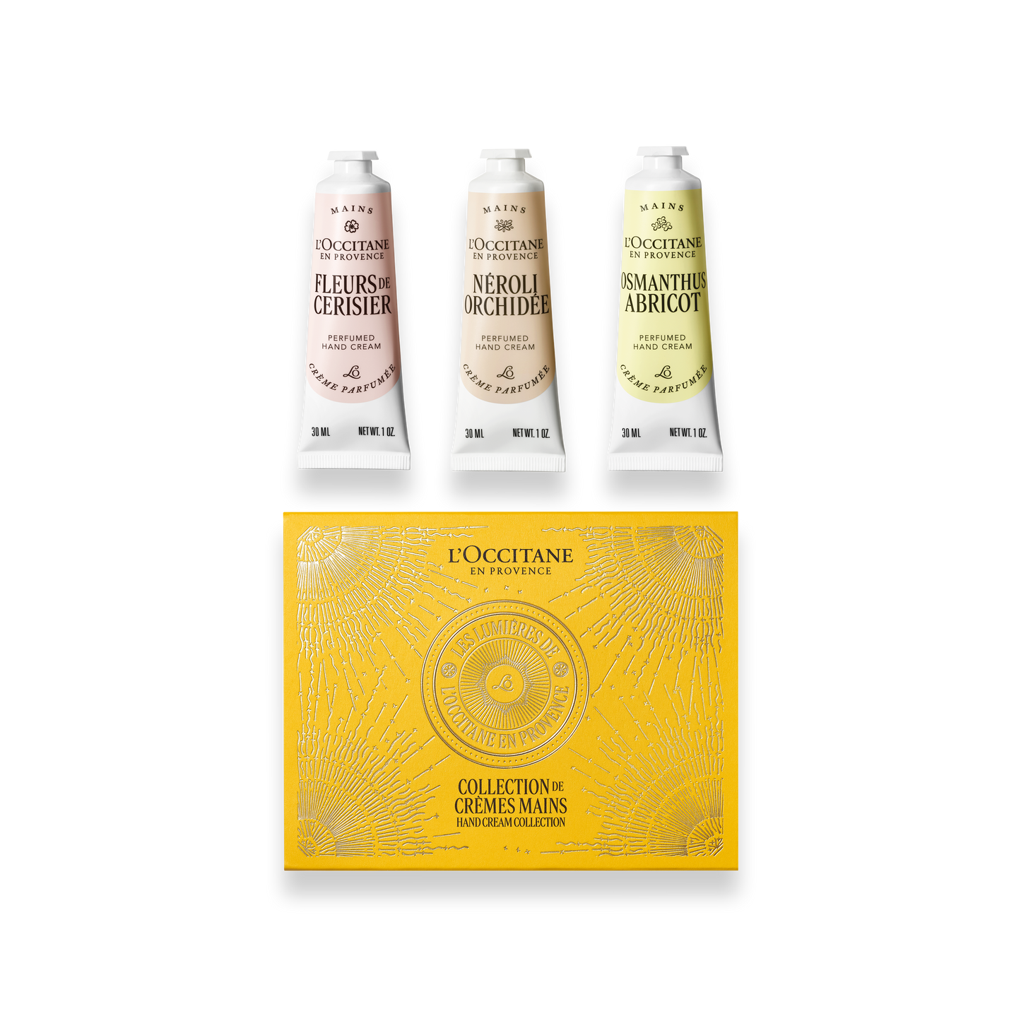 Kit Trio Cremas para Manos Florales