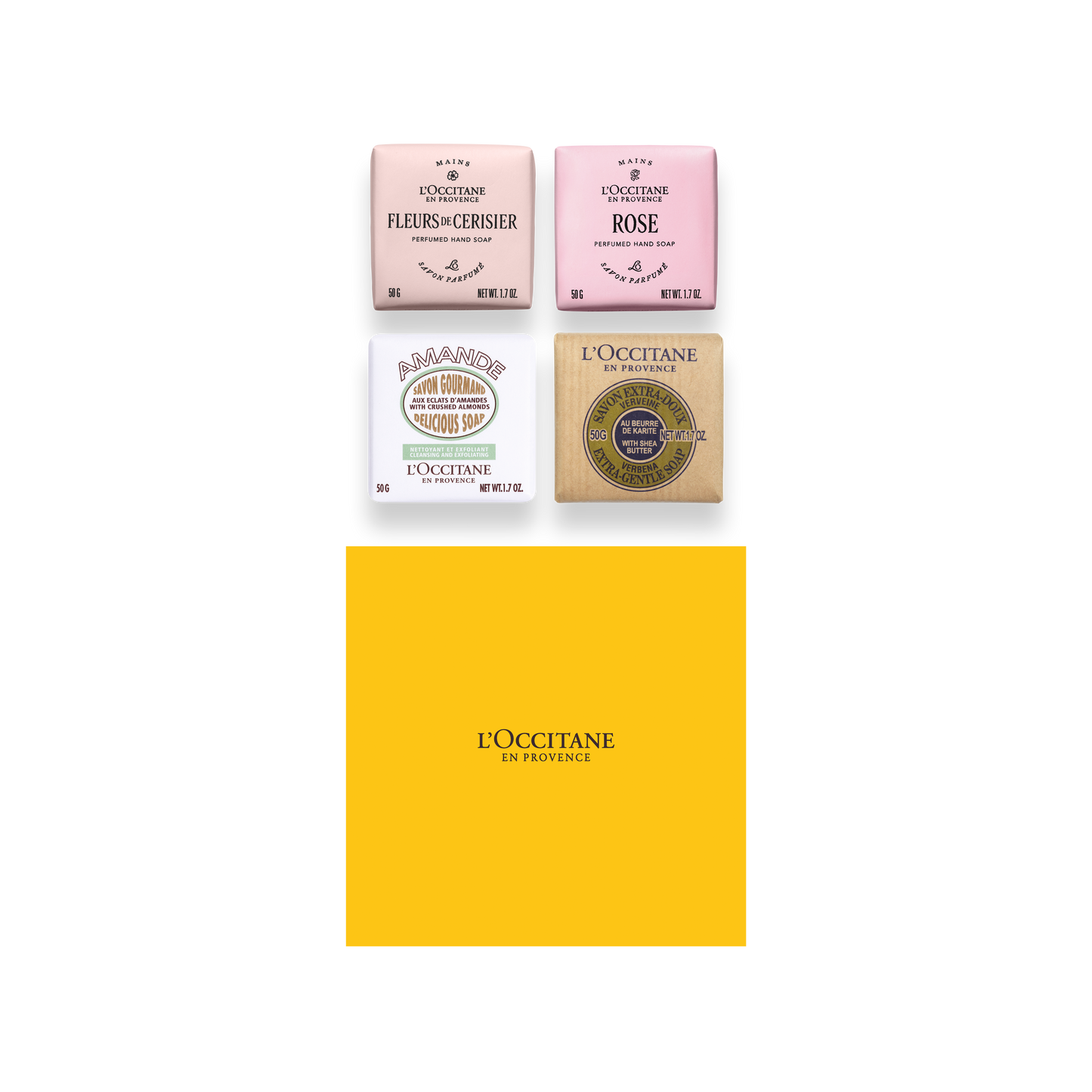 Kit Cuarteto Jabones para Mujer