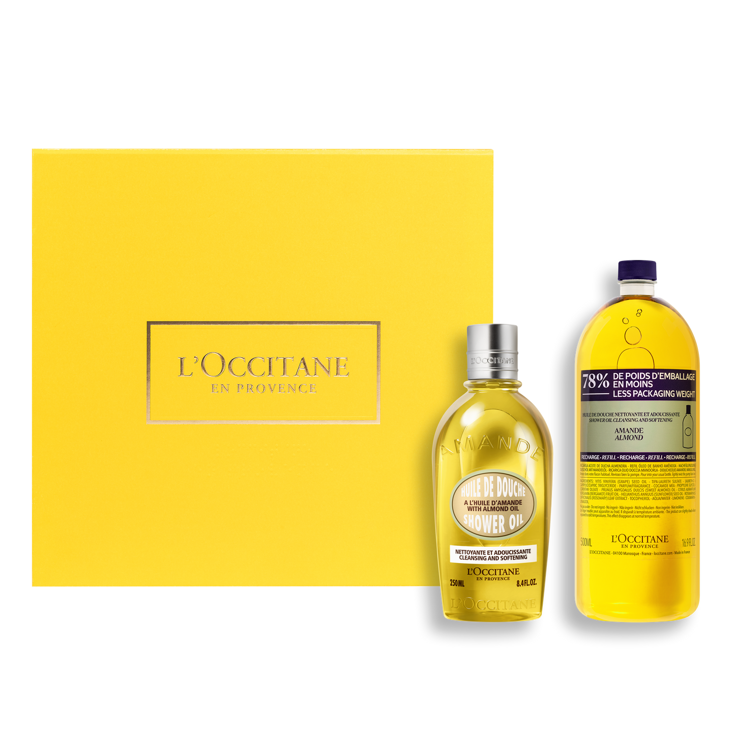 Dúo Eco Refill Aceite de Ducha Almendras