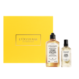 Dúo Gel de Ducha y Perfume Cèdre Encens