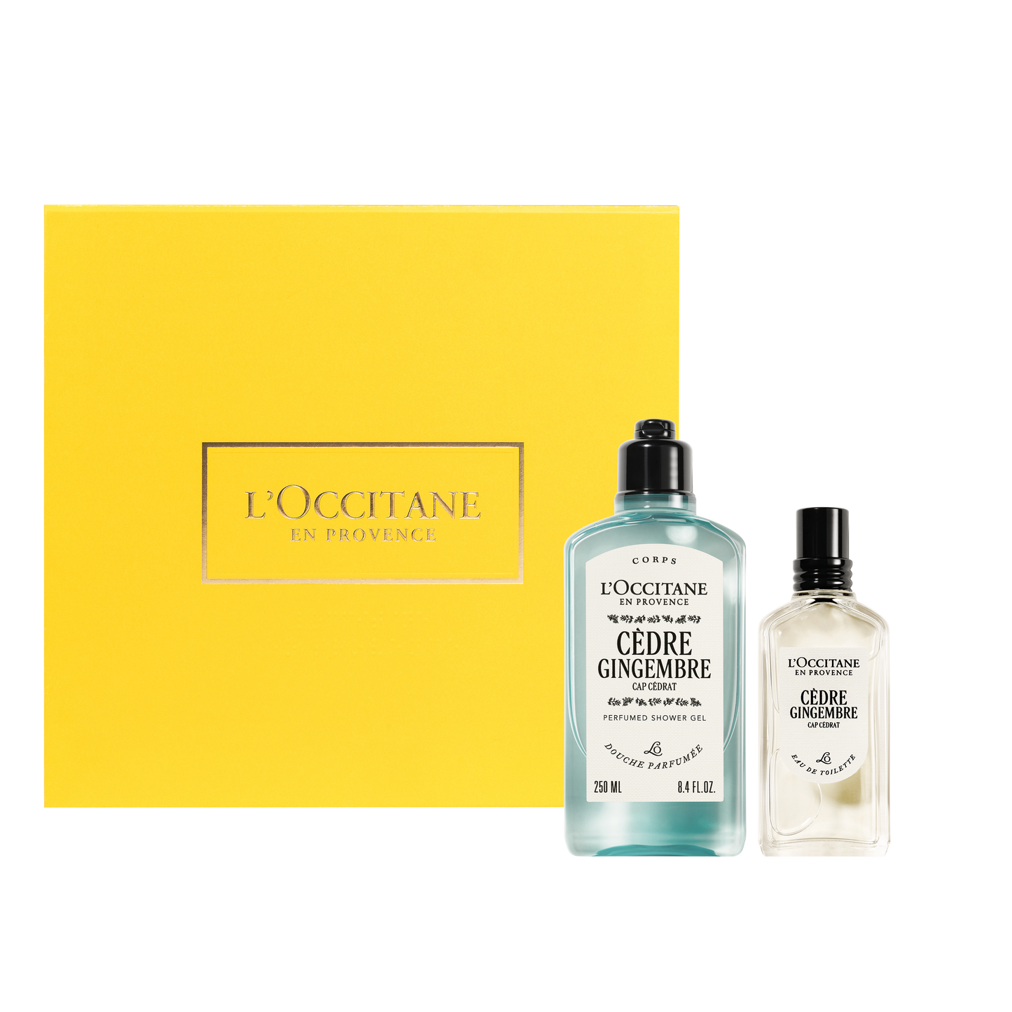 Dúo Gel de Ducha y Perfume Cèdre Gingembre