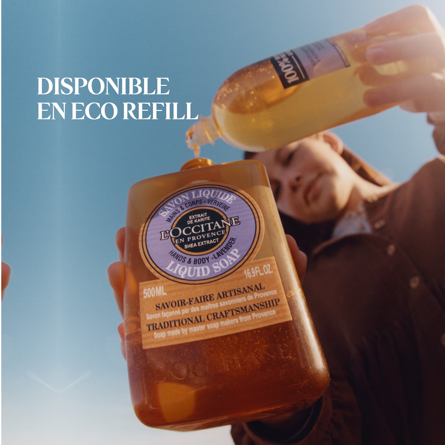Jabón líquido manos y cuerpo Karité Lavanda 500ml