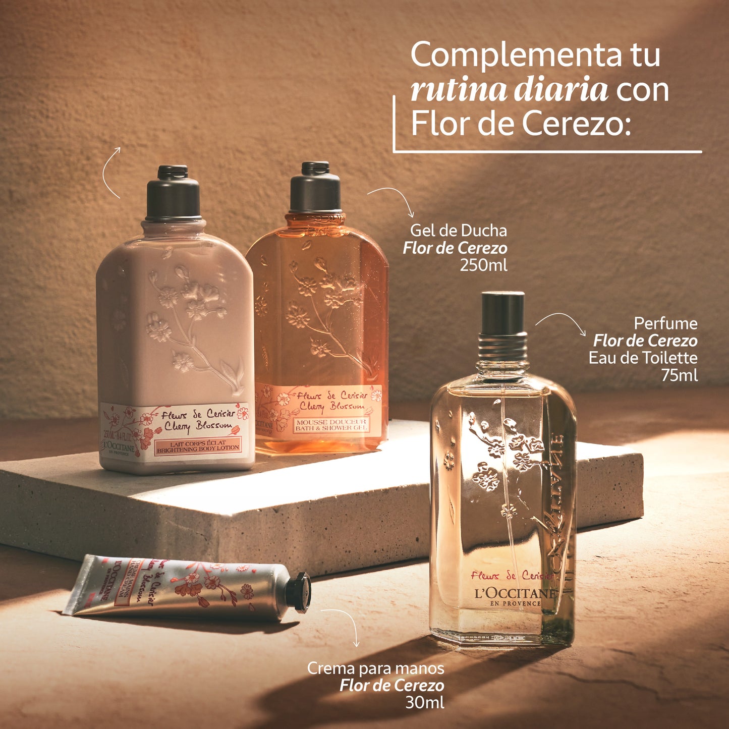 Leche corporal perlada Flor de Cerezo 250ml