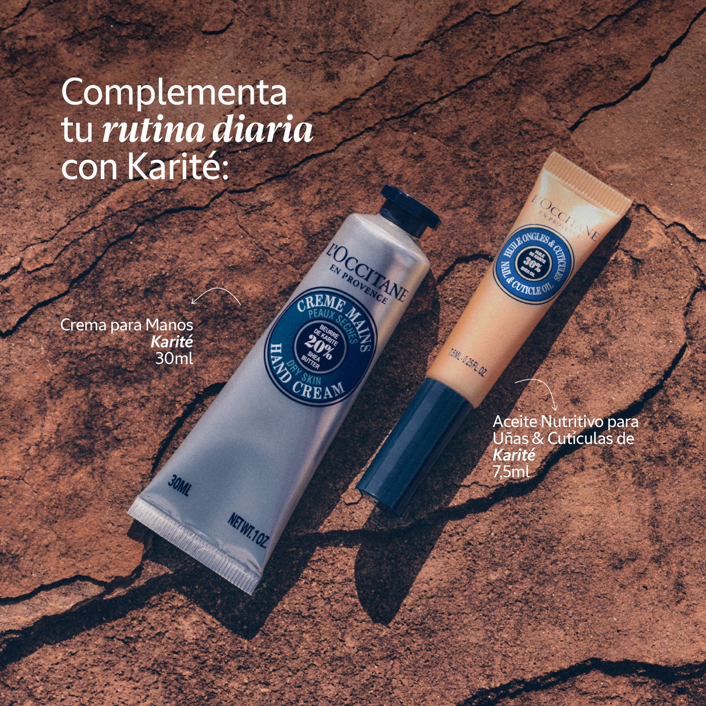 Aceite nutritivo para uñas & cutículas de Karité 7,5ml