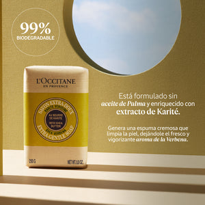 Jabón sólido Karité Verbena 250g