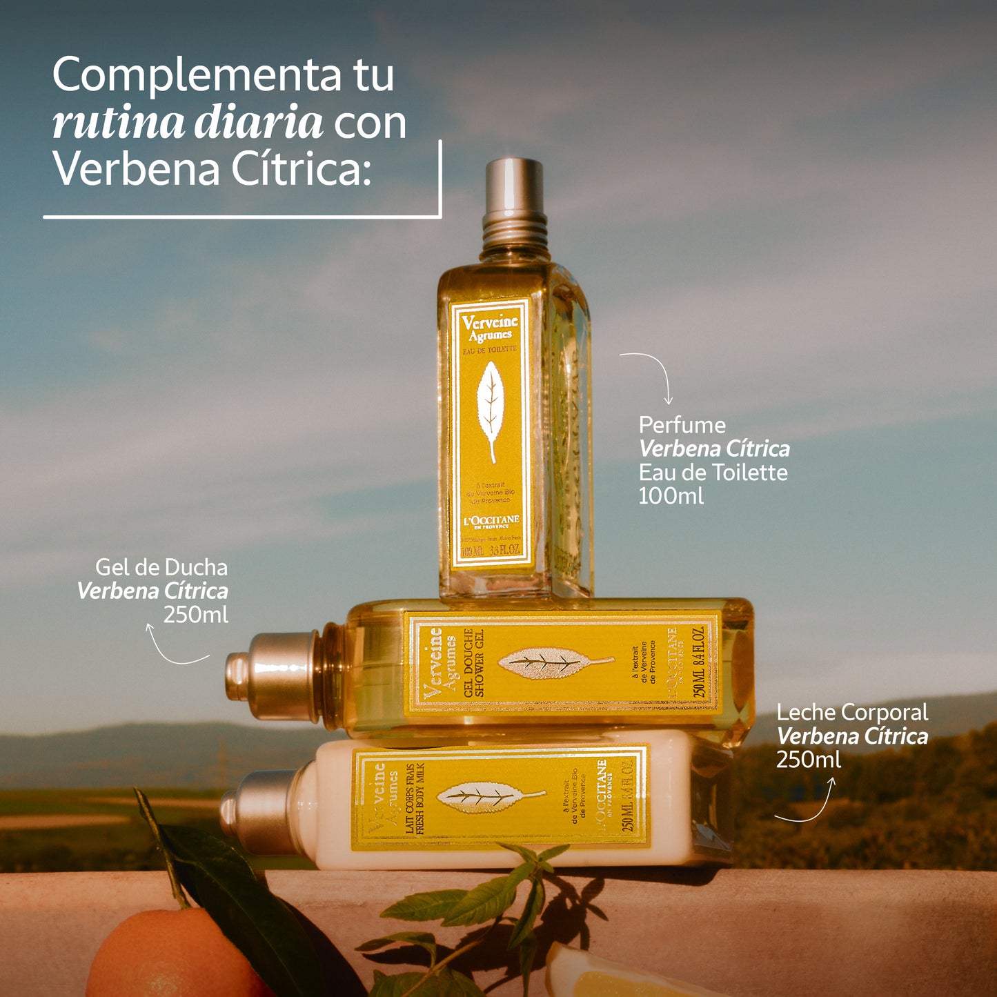 Gel crema para manos Verbena Cítrica 30ml