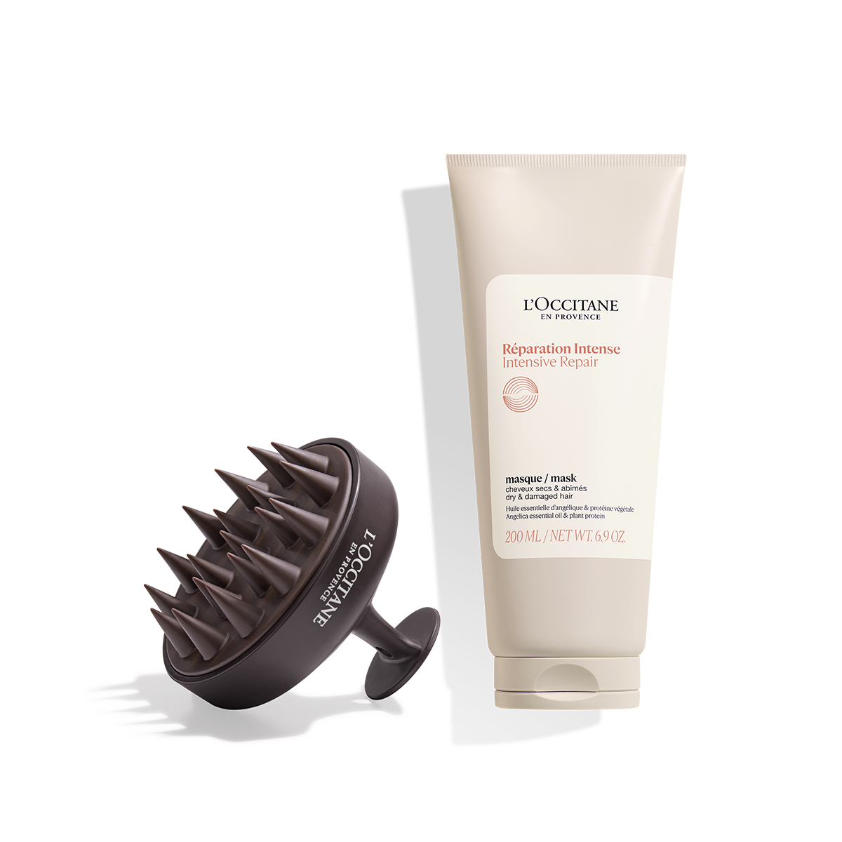 Mascarilla Reparadora Intensiva 200ml + Cepillo Masajeador Capilar