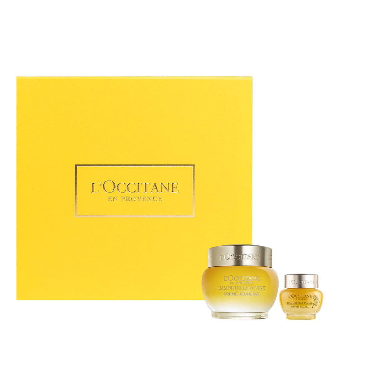 Dúo Crema hidratante y Bálsamo para Ojos Immortelle Divina
