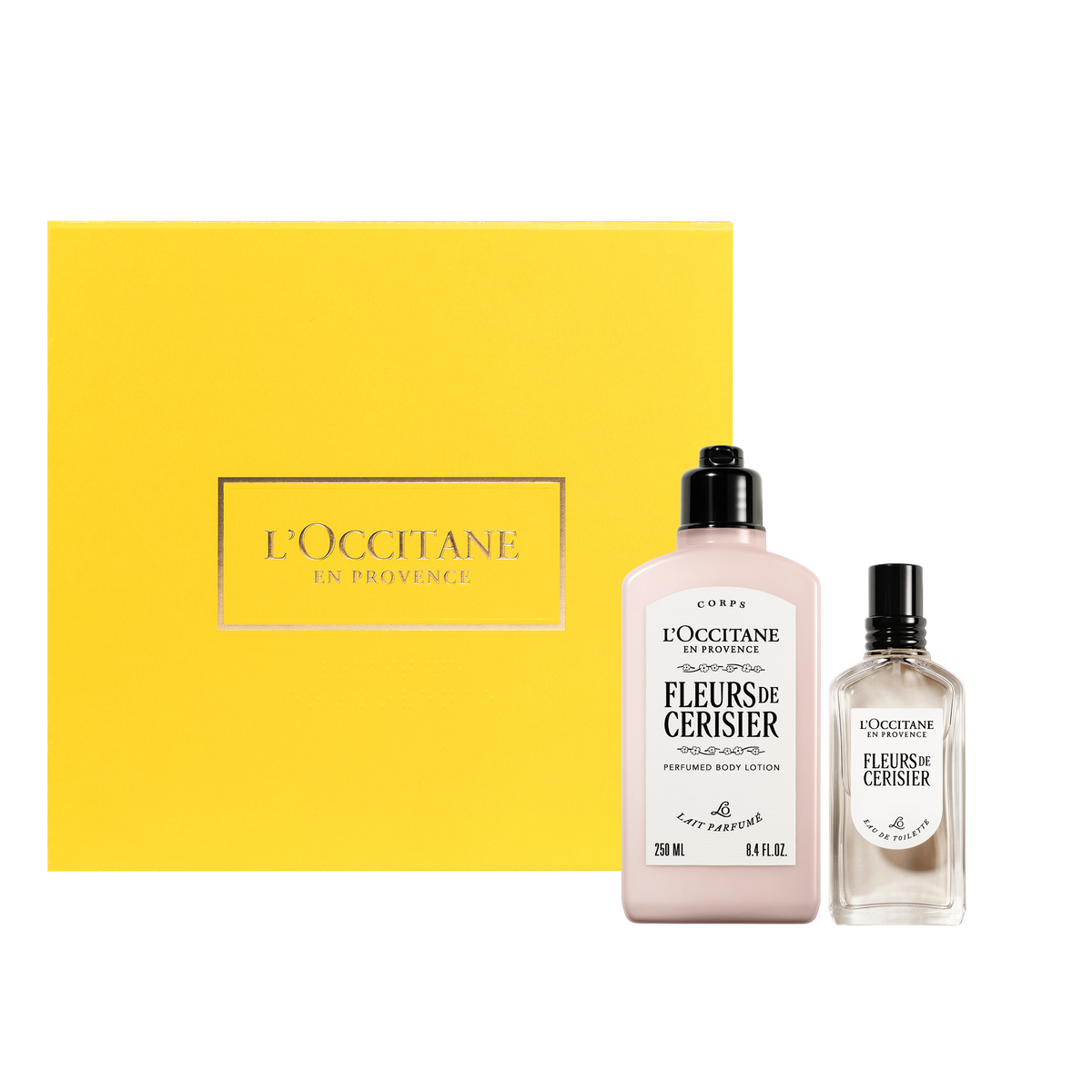 Dúo Flor de Cerezo: Perfume 50ml & Leche Corporal Shimmering