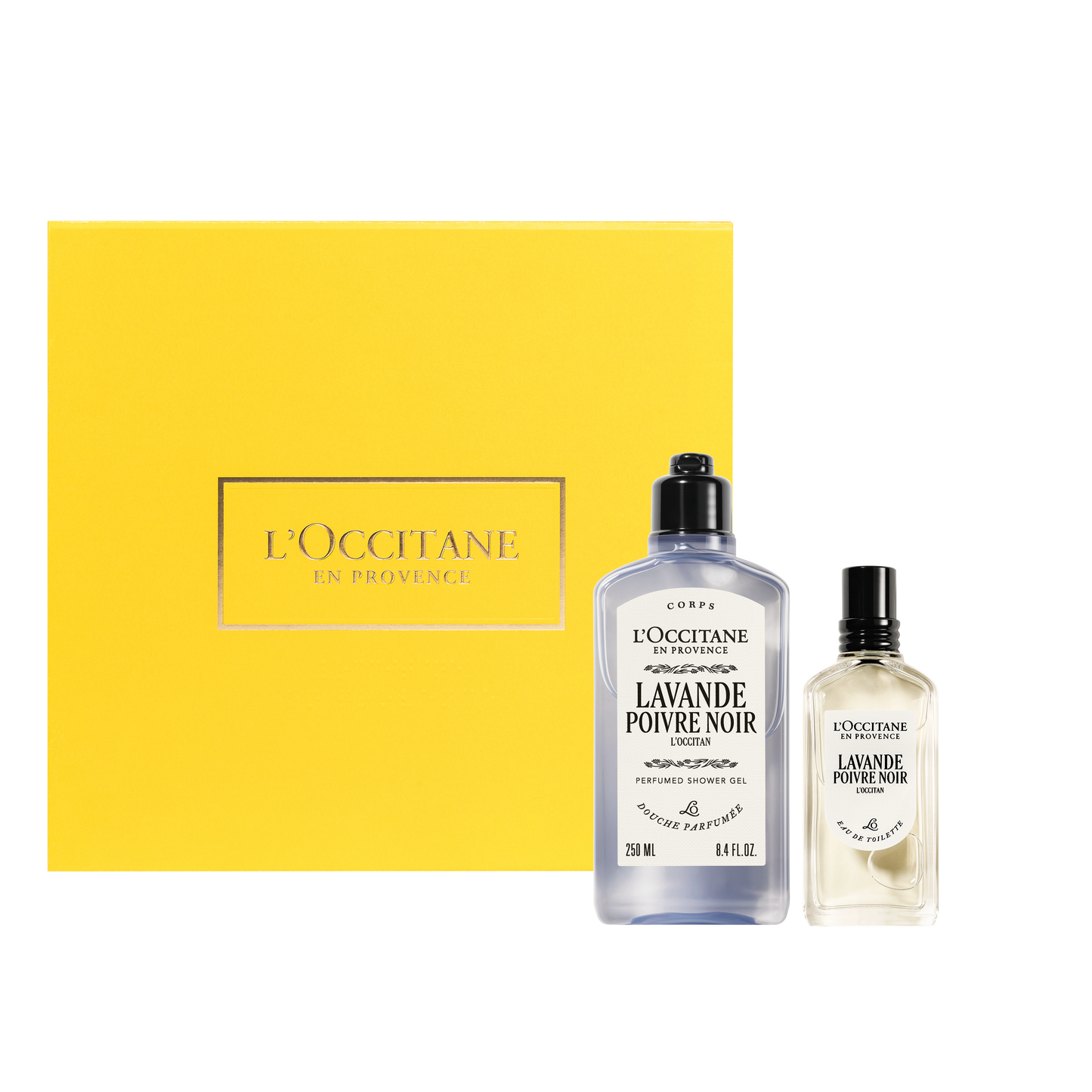 Dúo Gel de Ducha y Perfume Lavande Poivre Noir