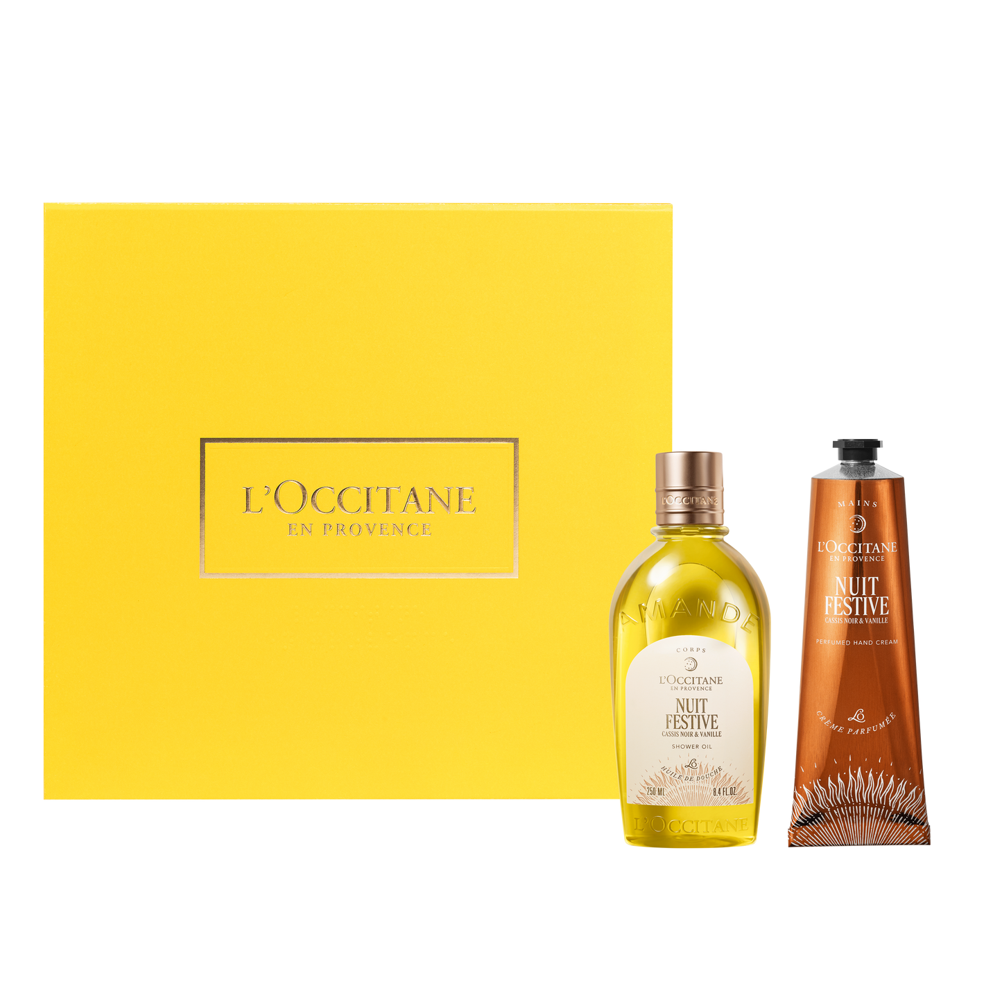 Set Hidratante Edición Limitada Nuit Festive Grosella Negra y Vainilla