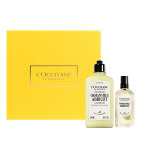 Dúo Perfume y Leche Osmanthus Abricot