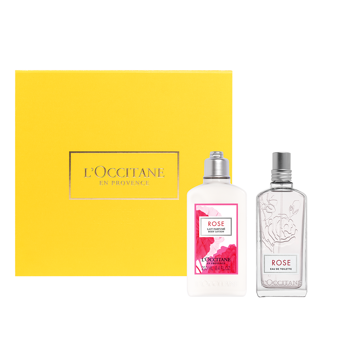 Dúo Perfume y Leche Corporal Rosa