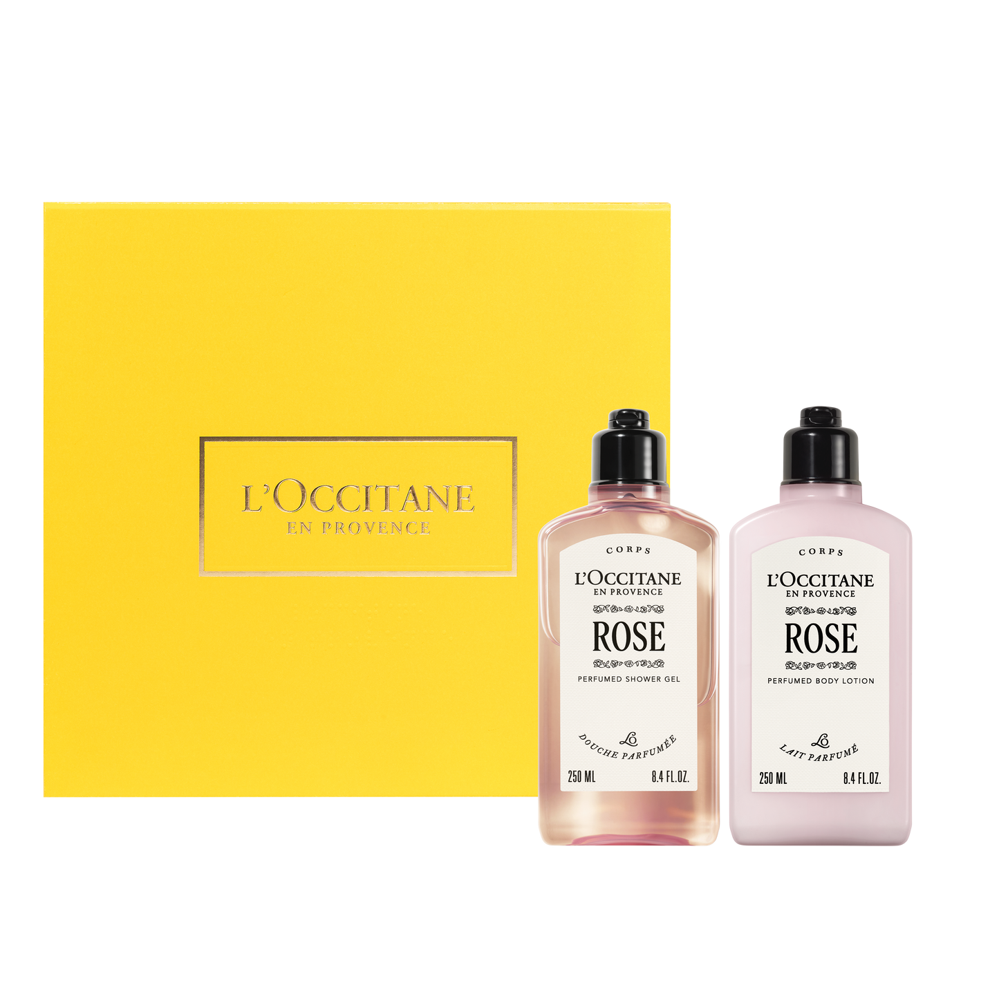Dúo Gel de Ducha y Leche Corporal Rose