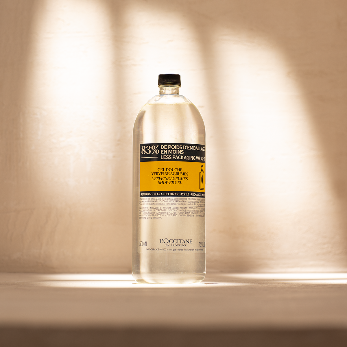 Eco Refill Gel de ducha Verbena Cítrica 500ml