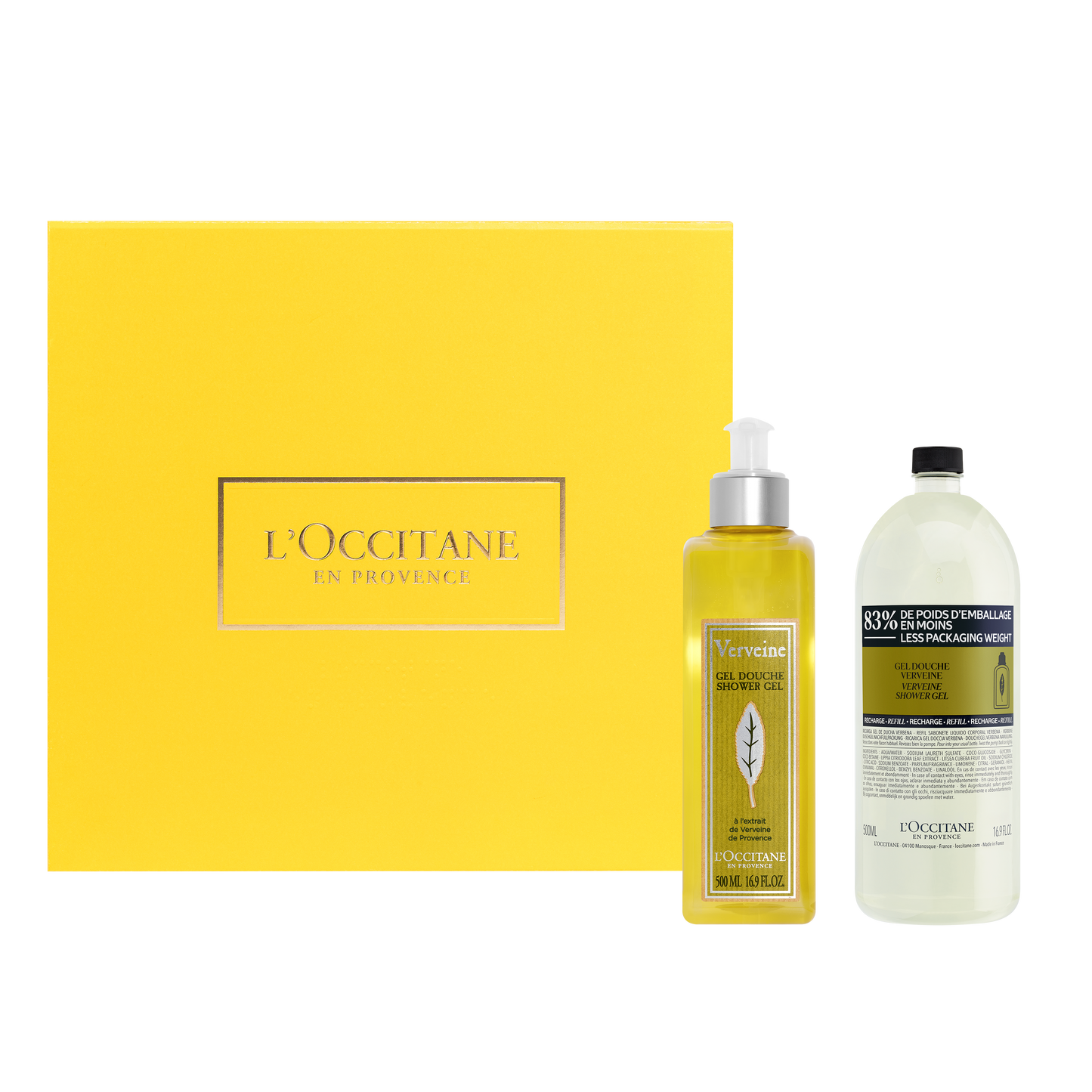 Set Eco Refill Gel de Ducha Verbena