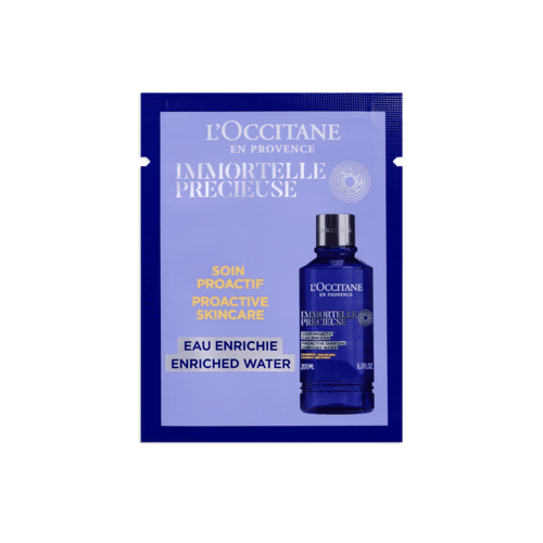 Muestra Agua Enriquecida Immortelle Preciosa - L'Occitane Colombia