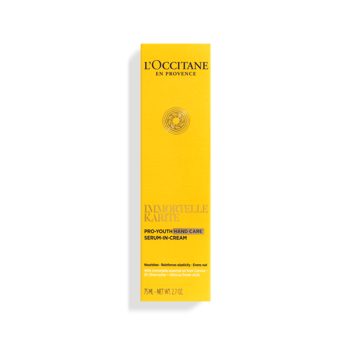 Serúm en Crema para manos Immortelle Karité 75ml