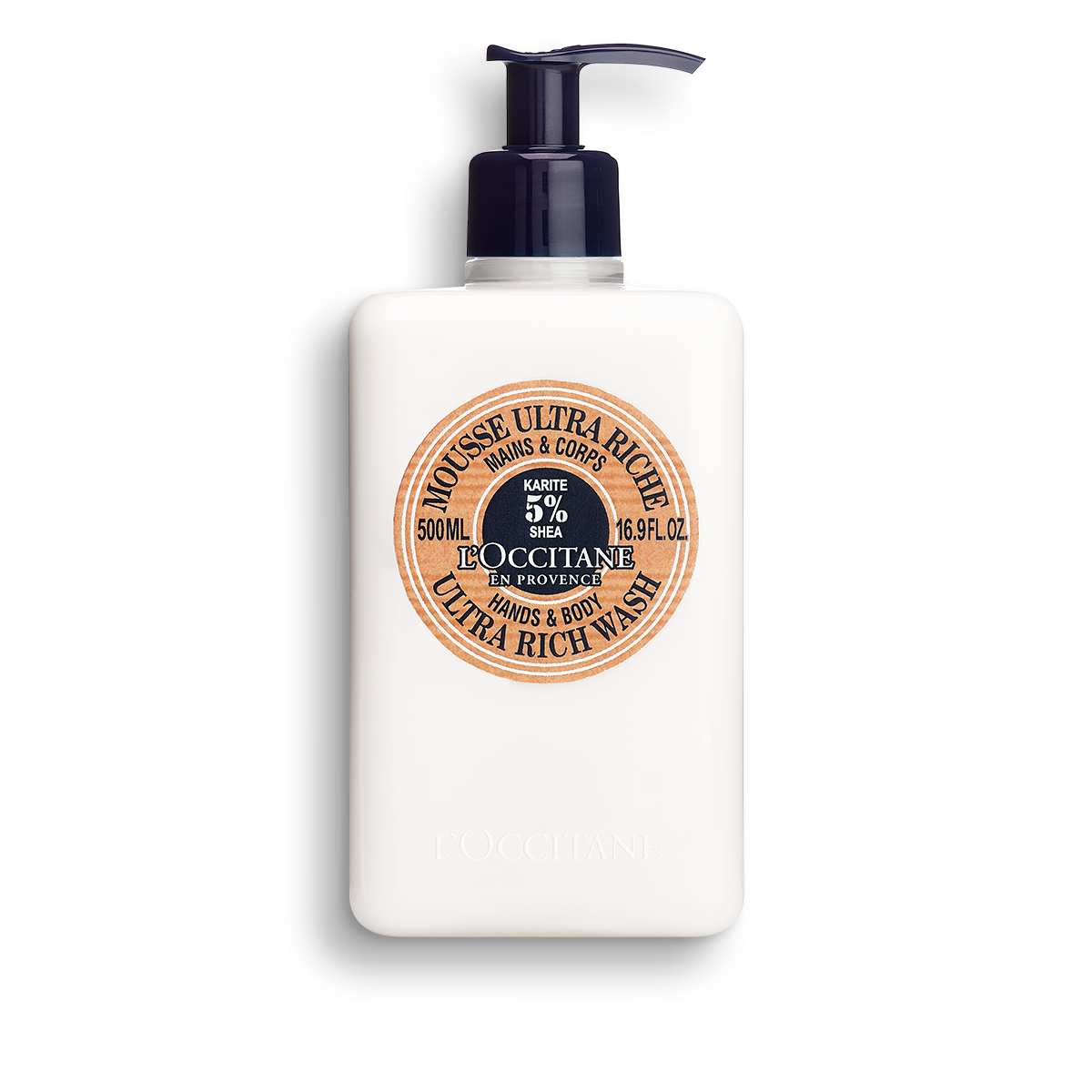 Jabón líquido manos y cuerpo Ultra Rico Karité 500ml 