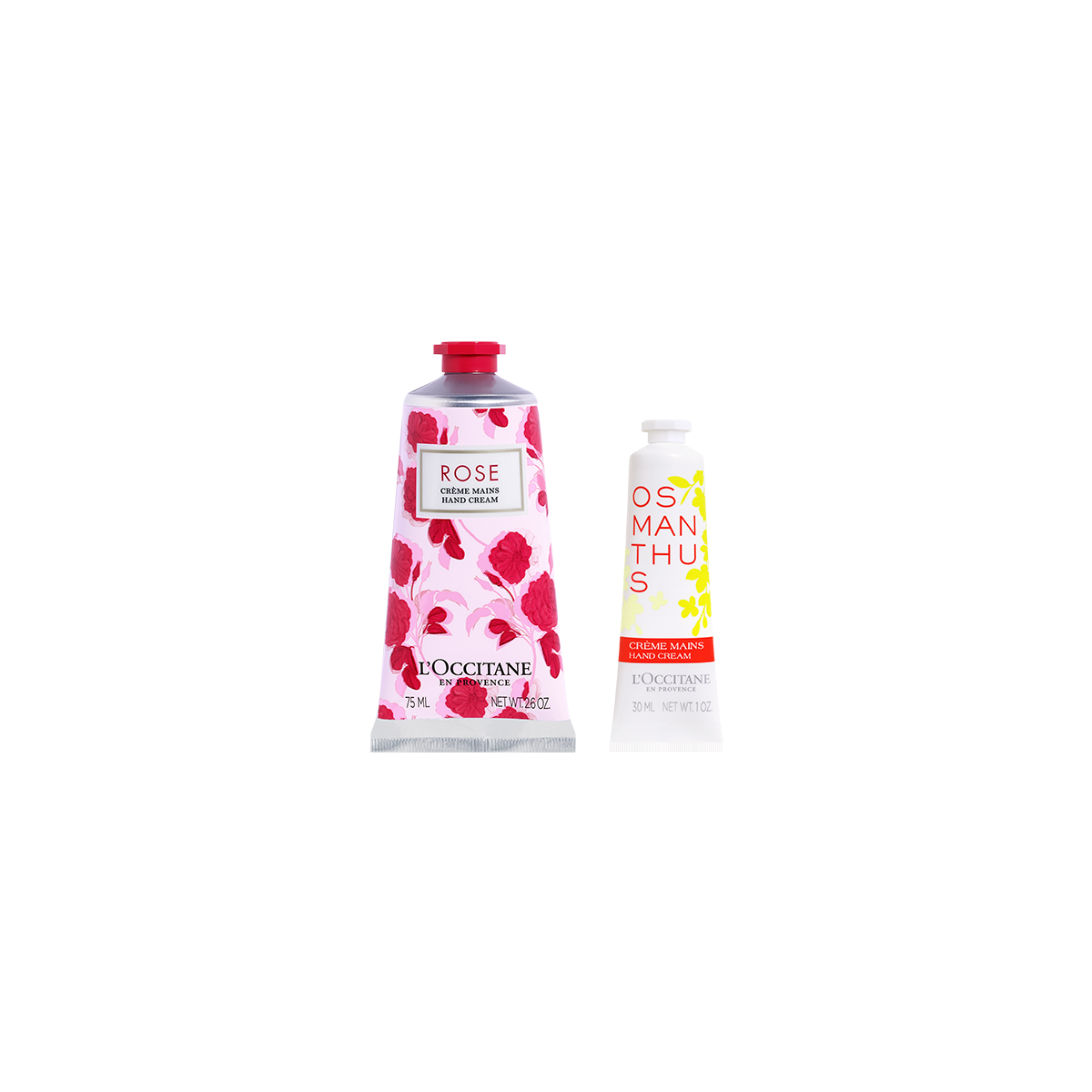 Crema para Manos Rosa 75ml + Crema para Manos Osmanthus GRATIS
