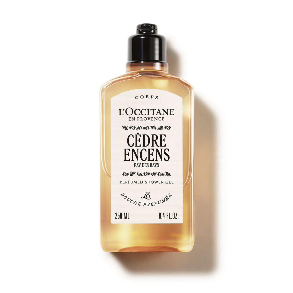 Cèdre Encens perfumed shower gel