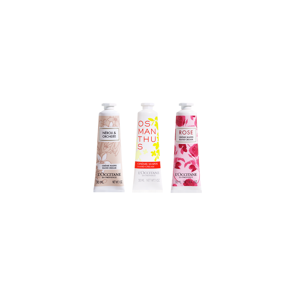 Crema para Manos Nerolí & Orquídea y Osmanthus + Crema para Manos Rosa GRATIS