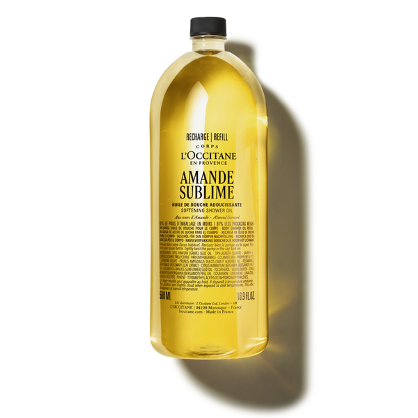 Eco Refill Aceite de Ducha Suavizante Almendra Sublime 500ml