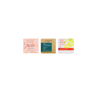 Jabón sólido Flor de Cerezo y Cap Cédrat + Jabón Sólido Osmanthus GRATIS