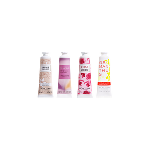 Crema para Manos Nerolí & Orquídea, Glycine y Osmanthus + Crema para Manos Rosa GRATIS