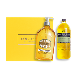 Set Refill Aceite de Ducha Almendra