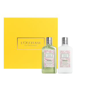Dúo Gel de Ducha y Leche Corporal Flor de Cerezo Viaje a la Provenza