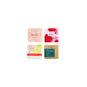Jabón sólido Flor de Cerezo, Rosa y Cap Cédrat + Jabón Sólido Osmanthus GRATIS