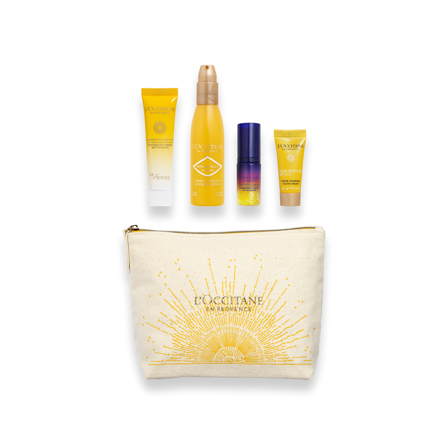 Kit Rutina Facial Immortelle Divina