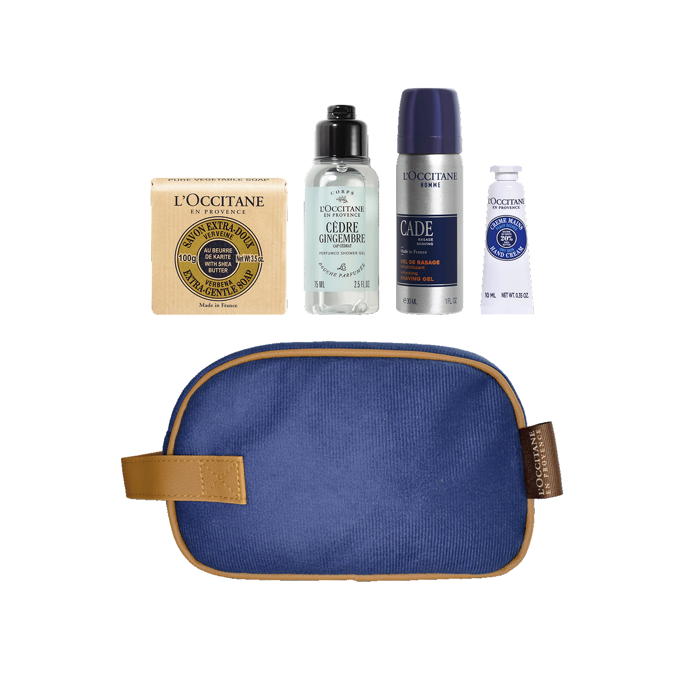 Kit Viajero Corporal Hombre