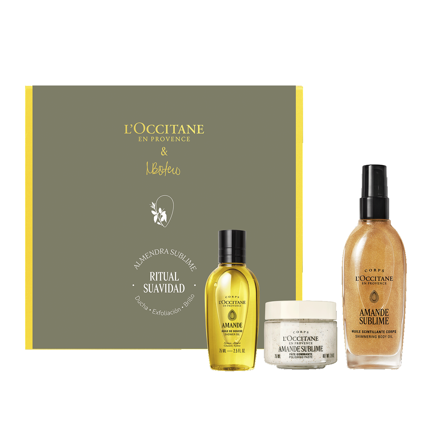 SET RITUAL SUAVIDAD | Ducha • Exfoliación • Brillo