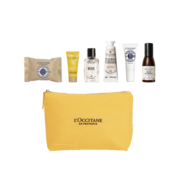 Kit Exclusivo Regalo íconos L’Occitane | Ducha • Hidratación • Relajación 