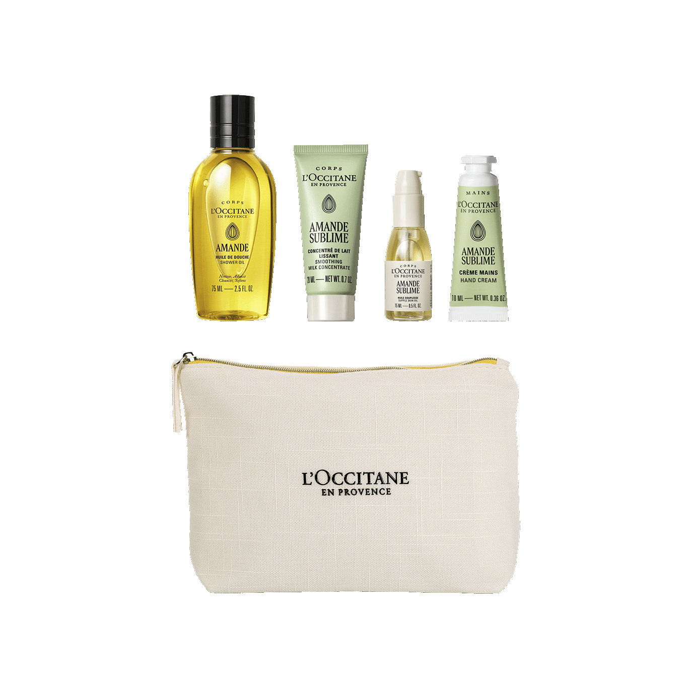 Kit Rutina Corporal Nutrición Almendra Sublime | Ducha • Hidratación • Elasticidad