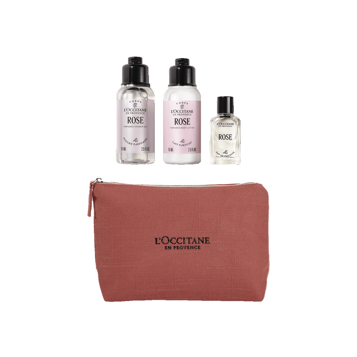 Kit Rutina Diaria Rose | Ducha • Hidratación