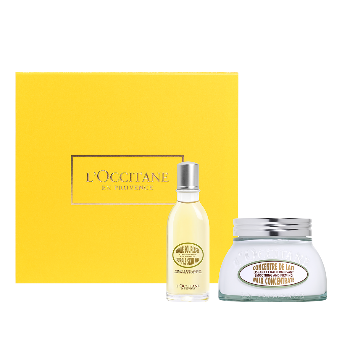 Dúo Aceite de Ducha y Aceite de Elasticidad de Almendras