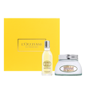 Dúo Aceite de Ducha y Aceite de Elasticidad de Almendras