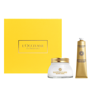 Dúo Bálsamo y Serúm en crema para Manos Karité Immortelle