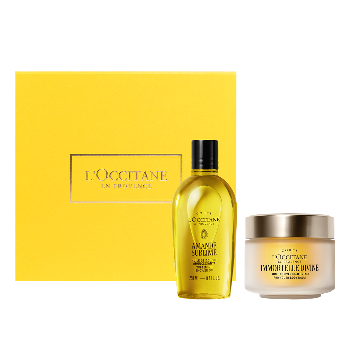 Dúo Corporal: Limpieza Almendra Sublime & Tratamiento Immortelle Divina
