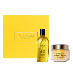Dúo Corporal: Limpieza Almendra Sublime & Tratamiento Immortelle Divina